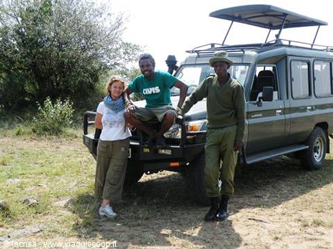 STOP ON THE MARA RIVER