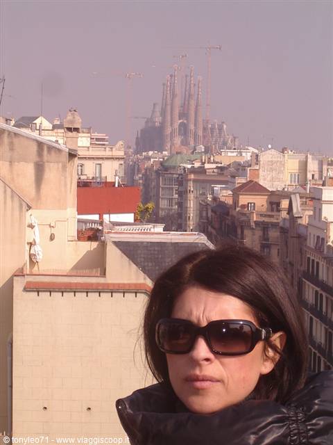 ... view from the Casa Pedrera