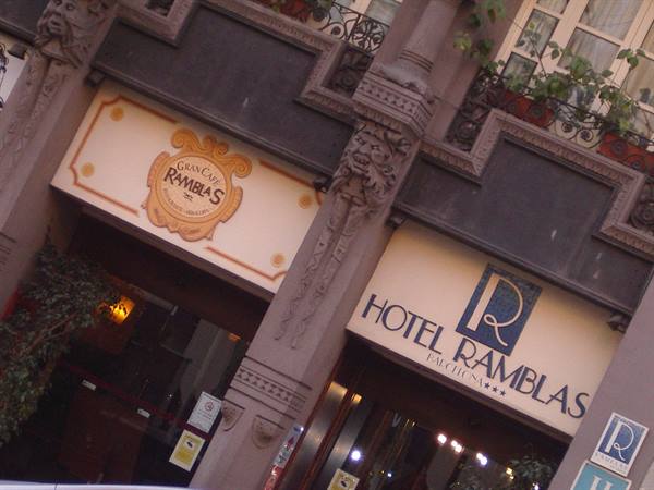 on the Ramblas
