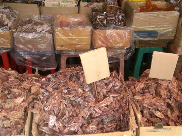 Dried fish market, Bangkok