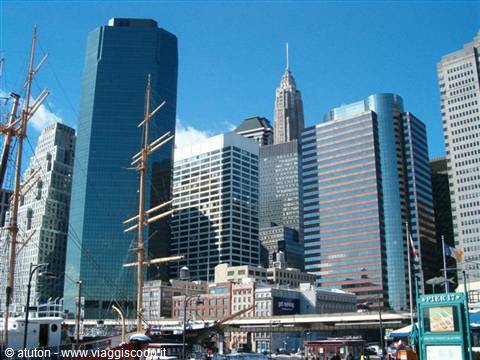 Skyscrapers from Pier 17