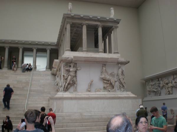 the Pergamon altar  Berlin museum