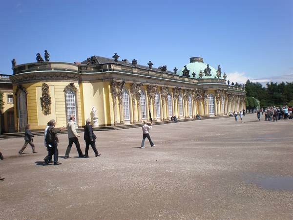 The castle of Potsdam