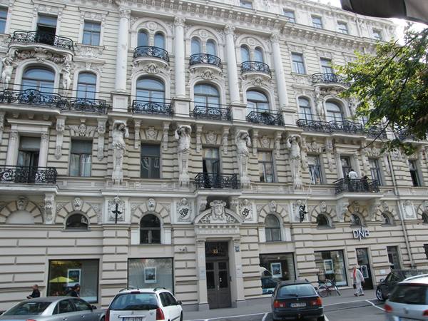 art nouveau Latvian style