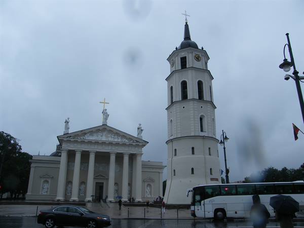 cathedral of Vilnius and bell tower
