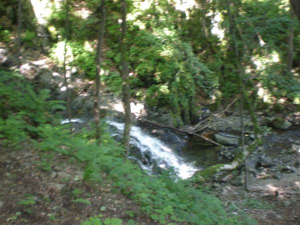 Monte Vitosha Park waterfall 1500 m.