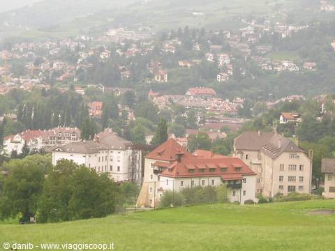 view of Bressanone from above