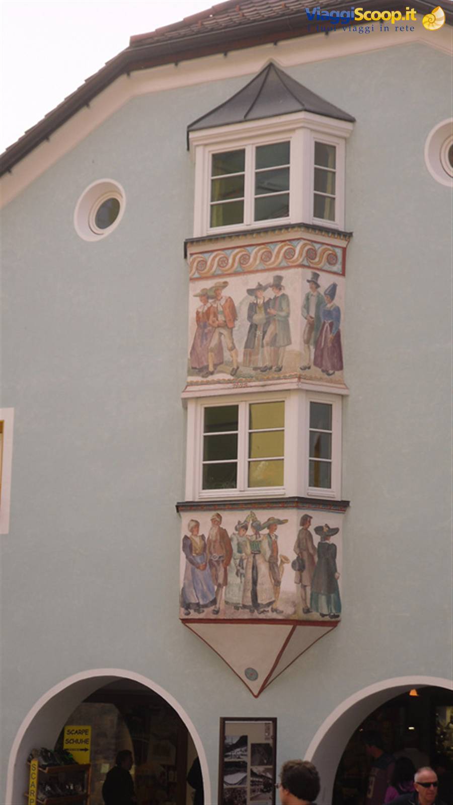 Ortisei decorated house