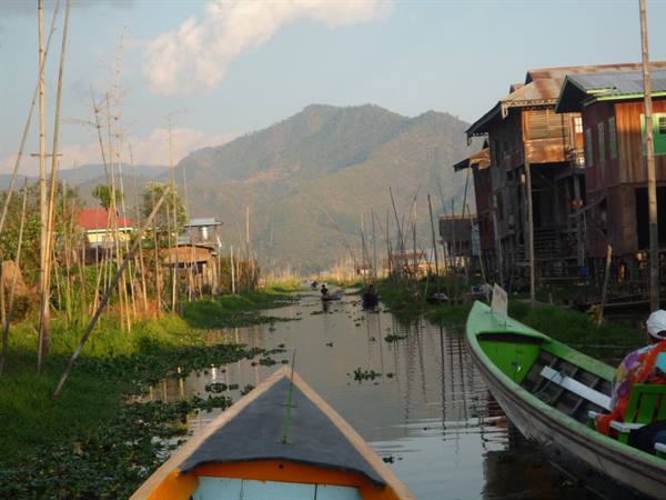 village on Inle Lake