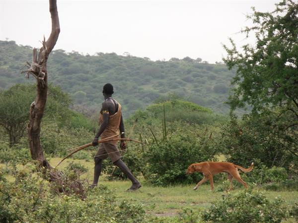 hunting with the Hadzabe