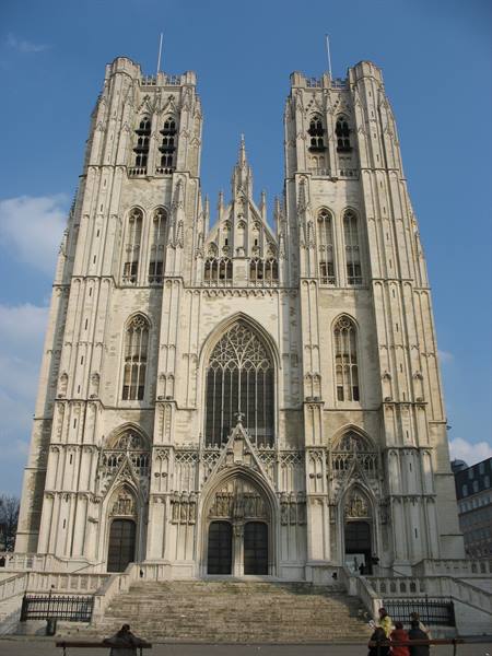 Brussels - Cathedral of Sts Michael and Gudula