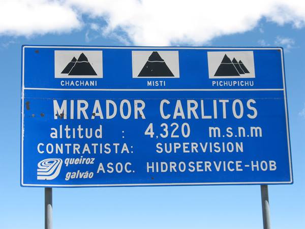 Puno - Arequipa road
