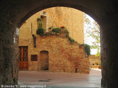 Castles and medieval villages in Tuscany, Certaldo Alto (FI)