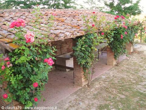 Castles and medieval villages in Tuscany, Certaldo Alto (FI). The old wash-houses