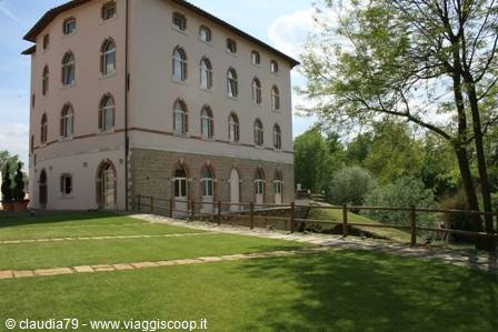 Holiday in Tuscany. The Hotel Certaldo in Tuscany in the heart of Chianti. An old 1500s mill