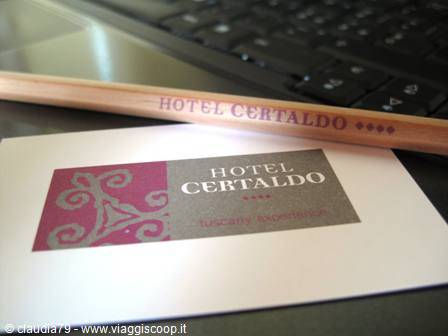 Holiday in Tuscany. The Hotel Certaldo in Tuscany in the heart of Chianti. An old 1500s mill