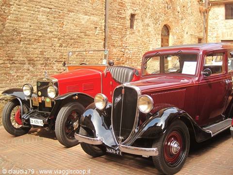 Medieval castles and villages in Tuscany. The medieval village of Certaldo Alto (Florence), in the Chianti