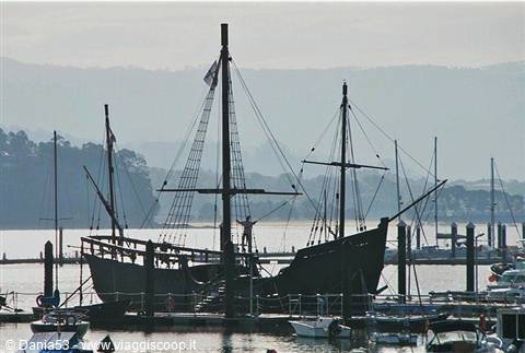 Baiona  replica of the caravel Pinta