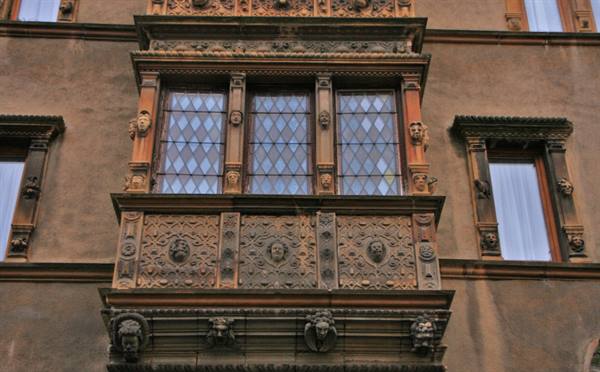 Colmar detail Maison des Tetes