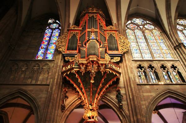 Strasbourg cathedral interior