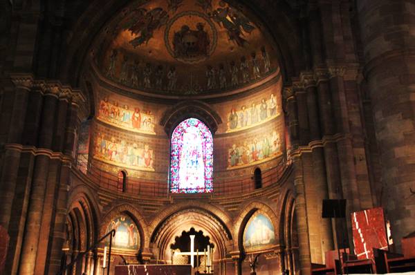 Strasbourg cathedral interior