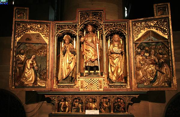 Strasbourg cathedral interior
