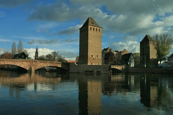Strasbourg the covered bridges