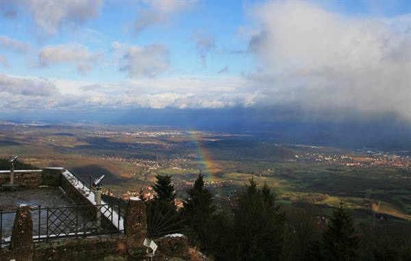 Panorama from Mont Sainte-Odile