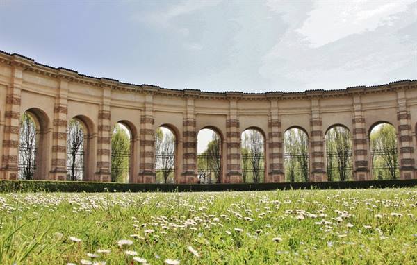 Exedra Palazzo Te-Mantua