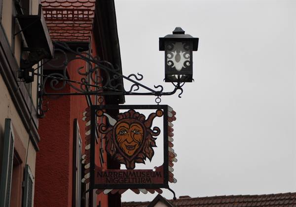 Gengebach-Narrenmuseum sign (Schalk)