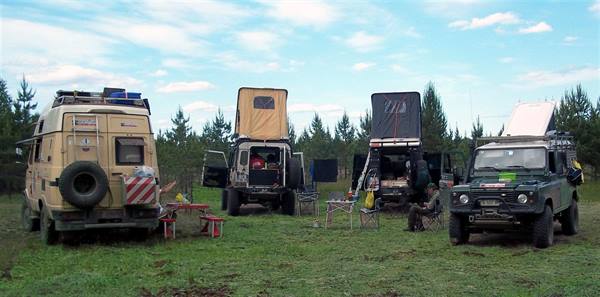 one of our evening camps