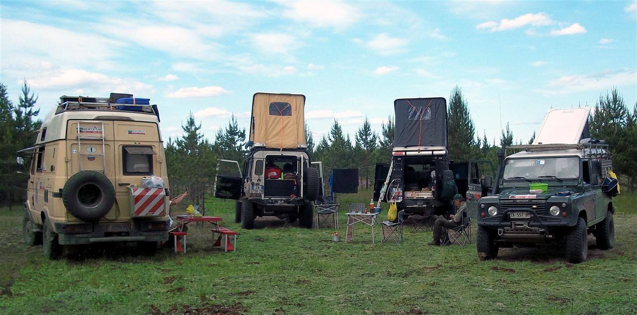 one of our evening camps