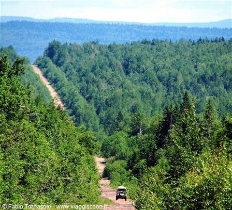 we are beginning the crossing of the Urals