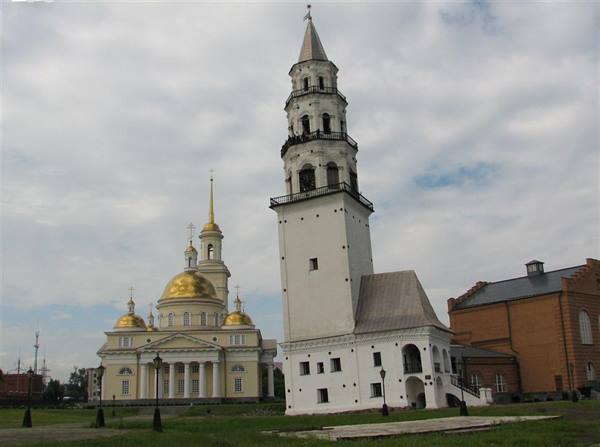 the leaning tower of Nevyansk