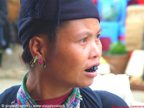 North Vietnam-H'mong ethnic woman