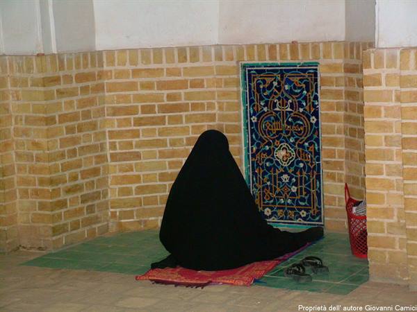 Woman in prayer