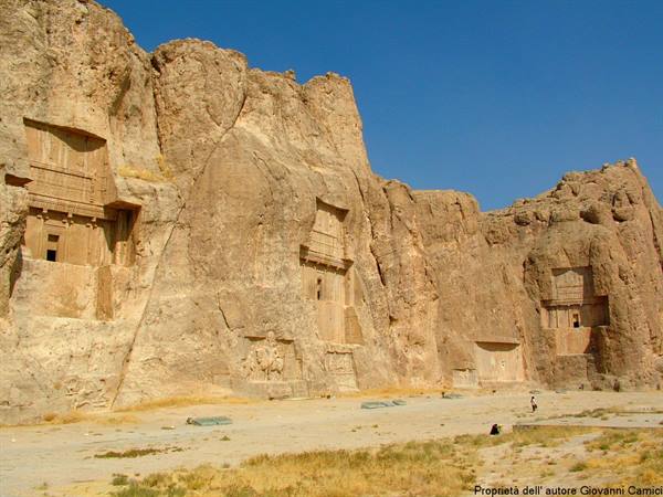 Rock tombs of Naqsh-e-Rostam.