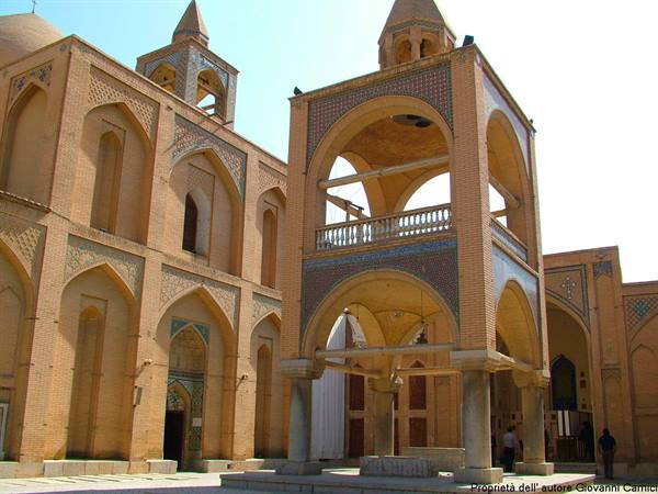 Isfahan-Vank church in the Armenian quarter of Jolfa