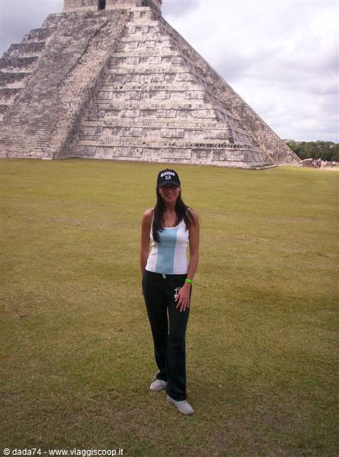 Daniela at Chichen Itza