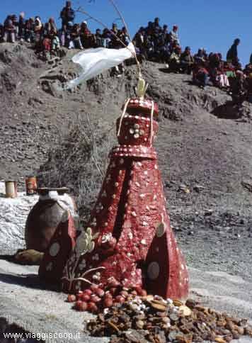 Votive torma to be burned