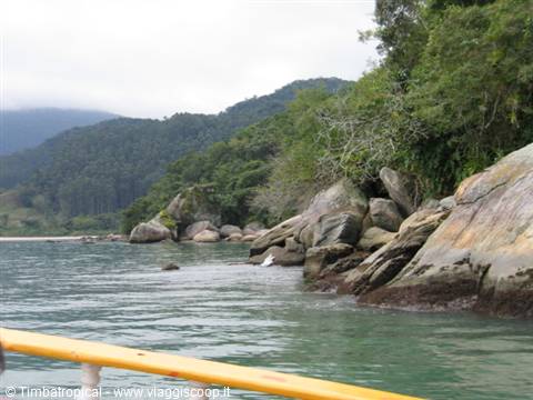 Ilha do Pelado coast