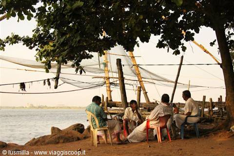 Fishermen in Cochin