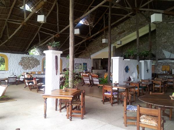 The hall of the Mafia Lodge