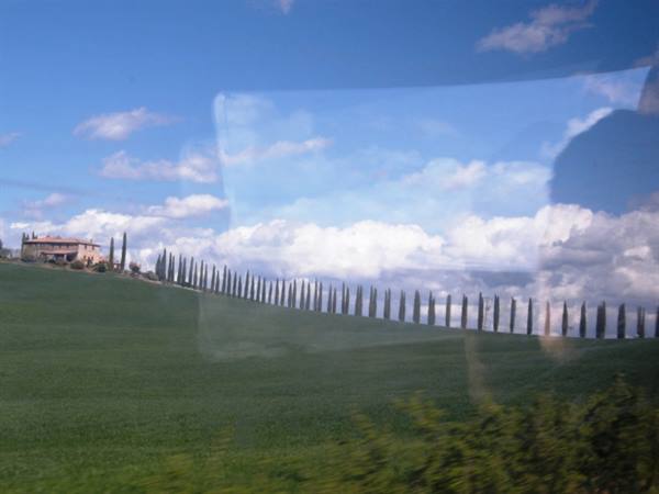 On board through the Sienese hills