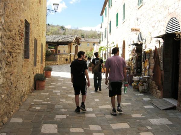 For the little streets of Bagno Vignoni
