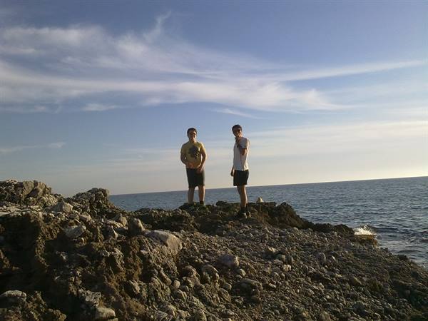 At the lighthouse Teo and il mister - San Felice Circeo