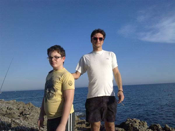At the lighthouse Teo and il mister - San Felice Circeo