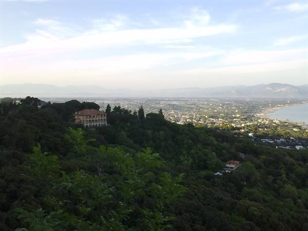Panorama from the lighthouse road - San Felice and Terracina
