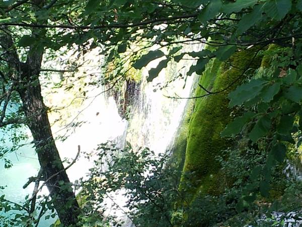 The Plitvice lakes