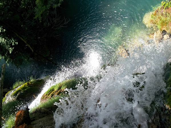 The Plitvice lakes